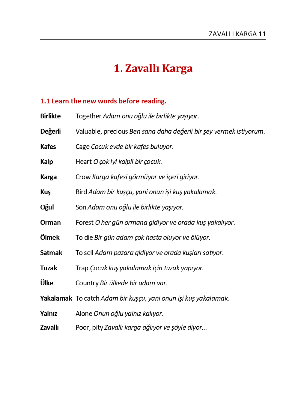 Turkish Fairy Tales 1 A1