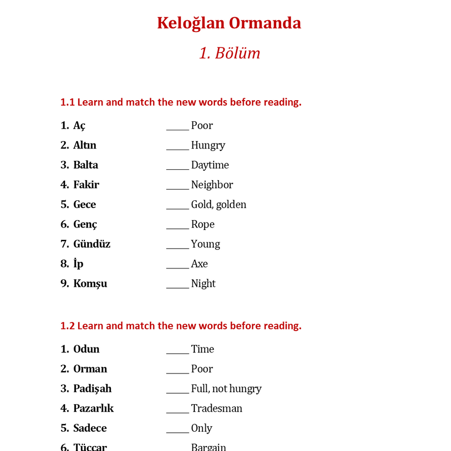 Turkish Fairy Tales 3 A2