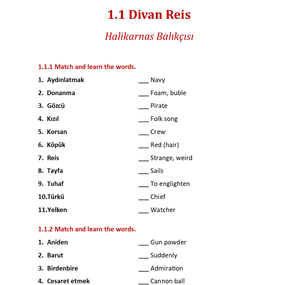 Turkish Short Stories 1 PI