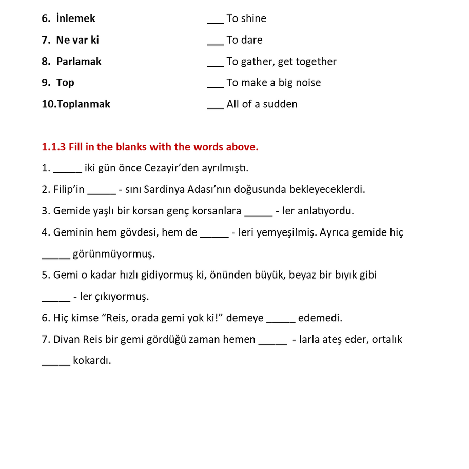 Turkish Short Stories 1 PI