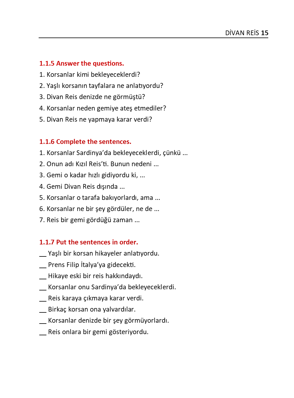 Turkish Short Stories 1 PI